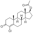 Ацетат КАС 855-19-6 анаболического стероида 4-Члоротестостероне тестостерона стероидов Туринабол
